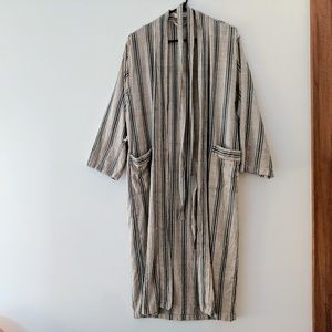 OddBird Mavis cotton/linen duster robe